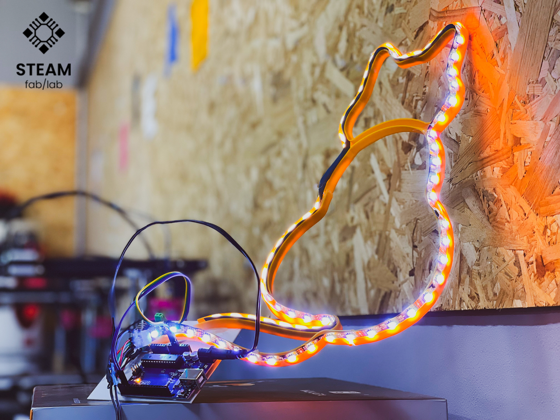STEAM – Neon Cat Light